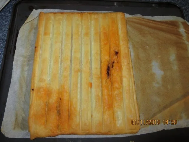 Rezept: Fingerfood: Sobrassada im Blätterteig Bild Nr. 2 Fingerfood: Sobrassada im Blätterteig - Rezept - Bild Nr. 2