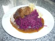 Apfel-Quitten-Rotkohl mit Verjus - Rezept