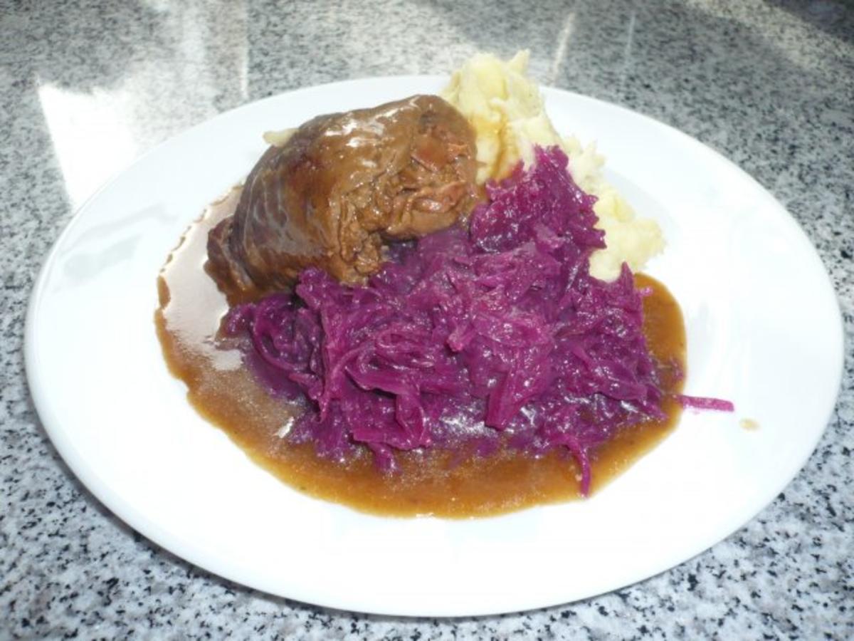 Bilder für Apfel-Quitten-Rotkohl mit Verjus - Rezept