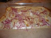 Dinkel-Flammkuchen - Rezept