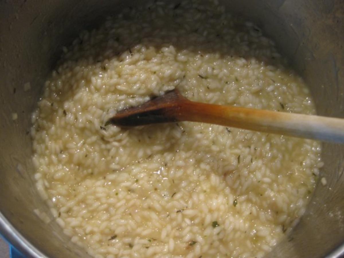 Risotto mit Lachs und Thymian - Rezept - Bild Nr. 5