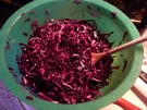 Salate: Rotkohlsalat - Rezept