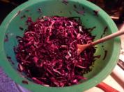 Salate: Rotkohlsalat - Rezept