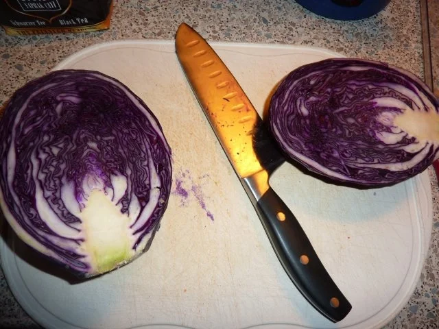 Rezept: Salate: Rotkohlsalat Bild Nr. 2 Salate: Rotkohlsalat - Rezept - Bild Nr. 2