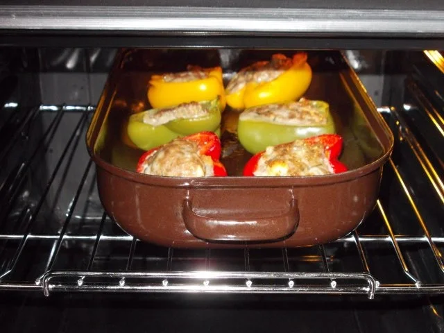 Gefüllte Paprika mit Reis - Rezept - Bild Nr. 11