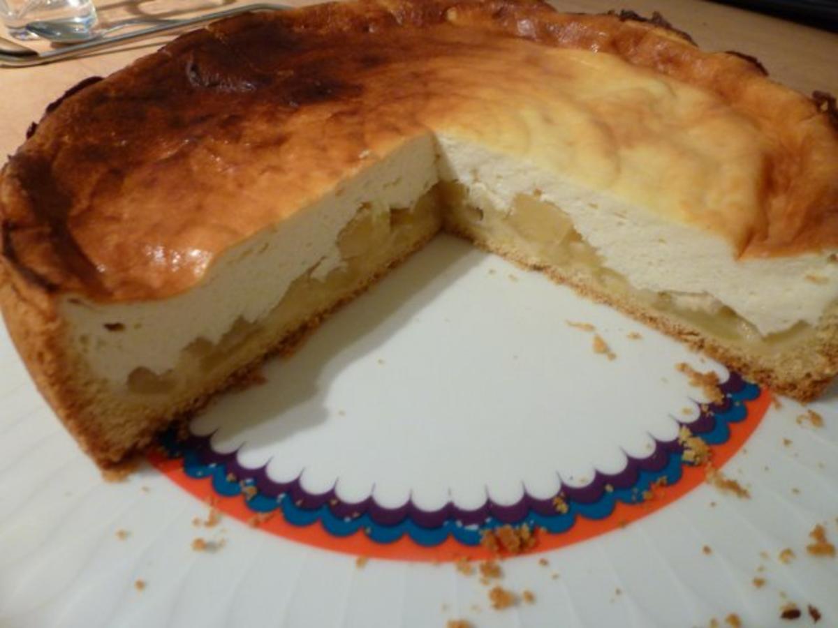 Quark-Apfel-Kuchen - Rezept mit Bild - kochbar.de