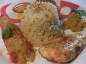 Rezept: Jerk spiced chicken - karibisches Huhn mit Bulgur und Chutney Jerk spiced chicken - karibisches Huhn mit Bulgur und Chutney - Rezept