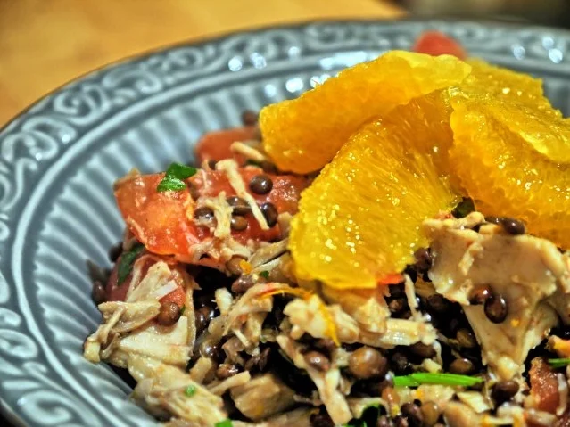 Fruchtige Linsen-Hühnchen-Pfanne - Rezept - Bild Nr. 2