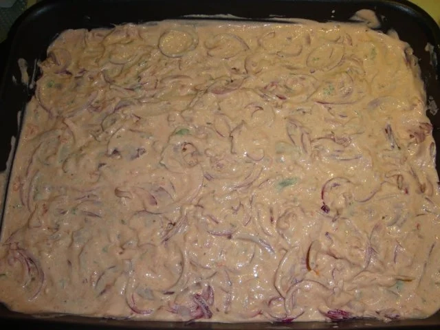 Basilikumhähnchen mit Mozzarella überbacken - Rezept - Bild Nr. 12