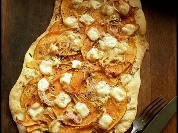 Kürbisflammkuchen - Rezept