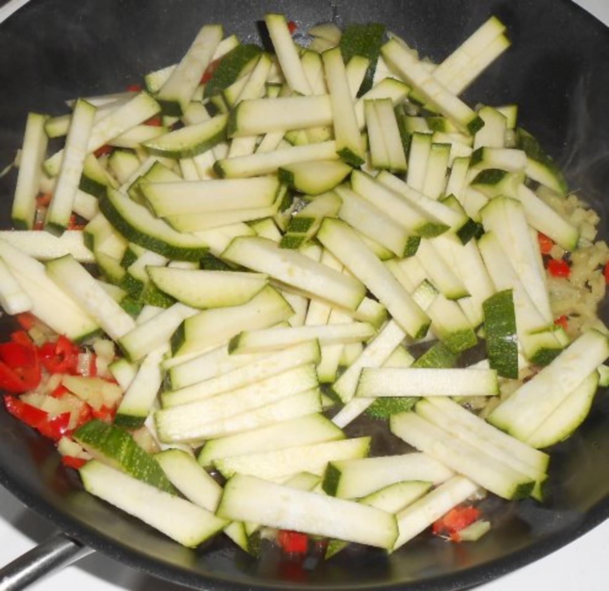 Buntes Gemüse mit Reisbällchen - Rezept - Bild Nr. 4