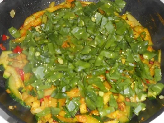 Buntes Gemüse mit Reisbällchen - Rezept - Bild Nr. 6