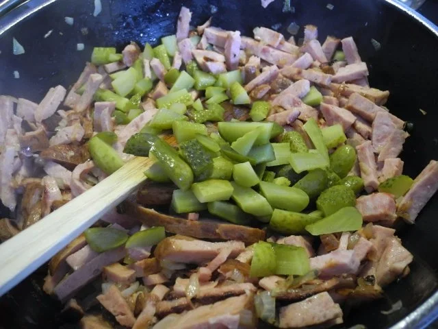 Pfannengerichte : Bunte Wurstpfanne - Rezept - Bild Nr. 10