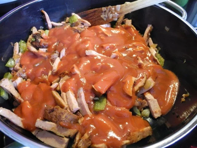 Pfannengerichte : Bunte Wurstpfanne - Rezept - Bild Nr. 11