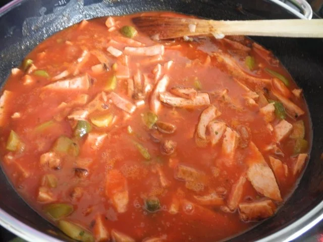 Pfannengerichte : Bunte Wurstpfanne - Rezept - Bild Nr. 12