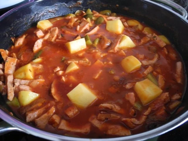 Pfannengerichte : Bunte Wurstpfanne - Rezept - Bild Nr. 17