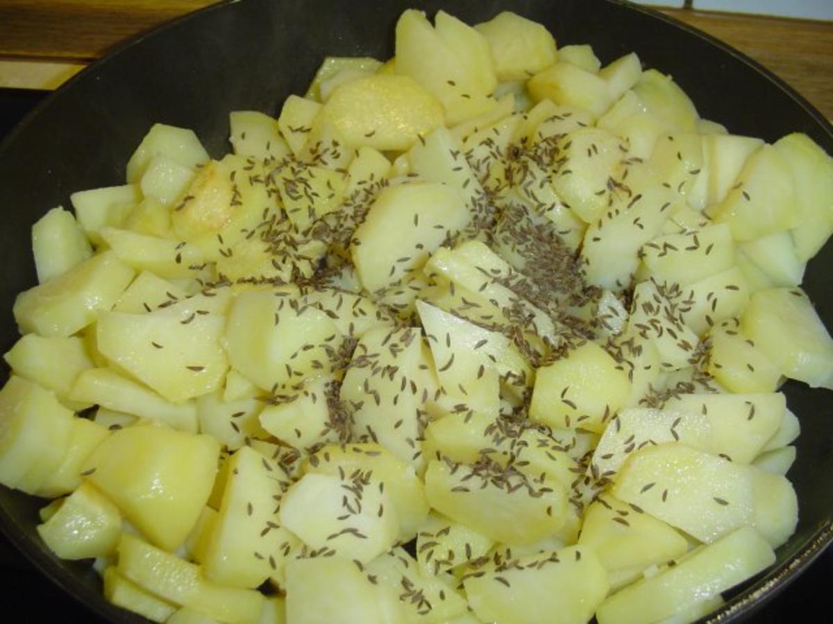 Bratkartoffel und Blumenkohl mit Hähnchenbrustfilet - Rezept - Bild Nr. 2