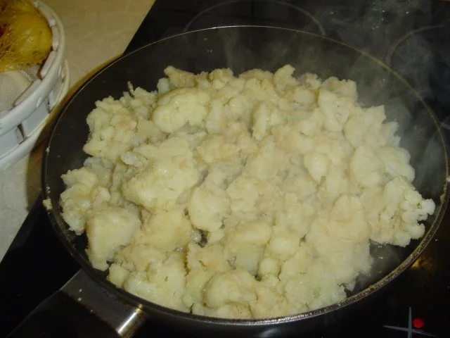 Rezept: Bratkartoffel und Blumenkohl mit Hähnchenbrustfilet Bild Nr. 6 Bratkartoffel und Blumenkohl mit Hähnchenbrustfilet - Rezept - Bild Nr. 6