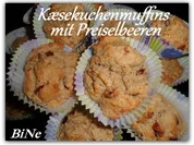 BiNe` S KÆSEKUCHENMUFFINS MIT PREISELBEEREN - Rezept - Bild Nr. 2