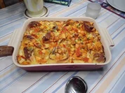 Kürbis-Nudelauflauf - Rezept