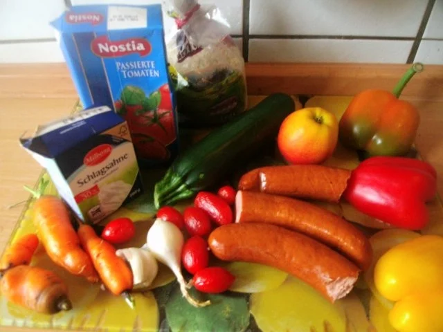 Rezept: herbstlich bunte Reispfanne Bild Nr. 3 herbstlich bunte Reispfanne - Rezept - Bild Nr. 3