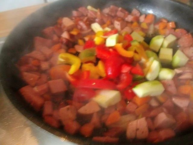 Rezept: herbstlich bunte Reispfanne Bild Nr. 5 herbstlich bunte Reispfanne - Rezept - Bild Nr. 5