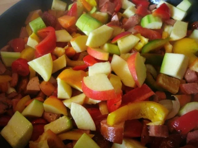 Rezept: herbstlich bunte Reispfanne Bild Nr. 6 herbstlich bunte Reispfanne - Rezept - Bild Nr. 6