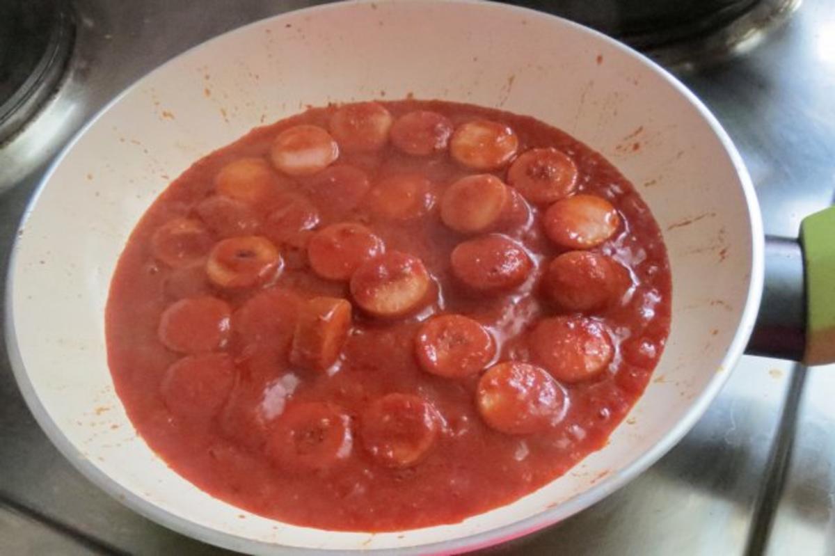 Kochen: Schnelle Currywurst - Rezept - Bild Nr. 2