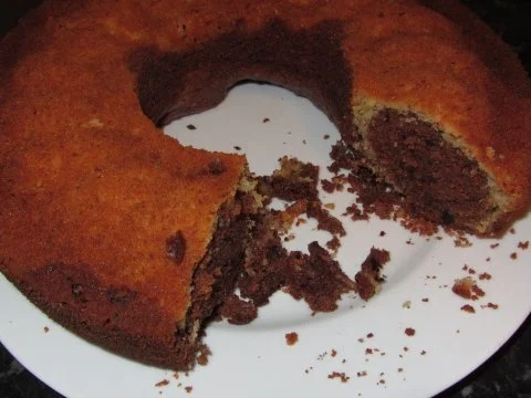 Mandel-Marmorkuchen - Rezept