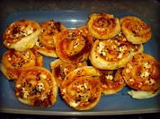 Feta-Pesto-Blätterteig-Schnecken - Rezept