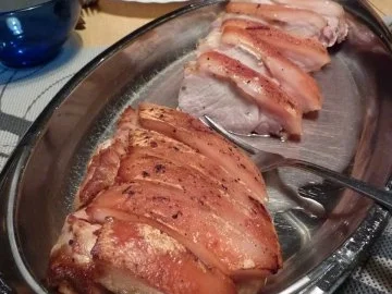 Fl:Schwein: Spanferkelrücken NT gegart - Rezept - Bild Nr. 16