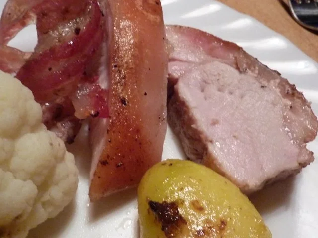 Fl:Schwein: Spanferkelrücken NT gegart - Rezept - Bild Nr. 19