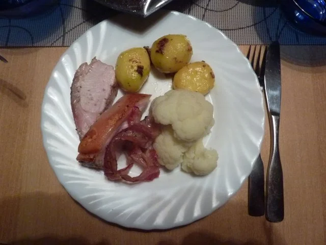 Fl:Schwein: Spanferkelrücken NT gegart - Rezept - Bild Nr. 18