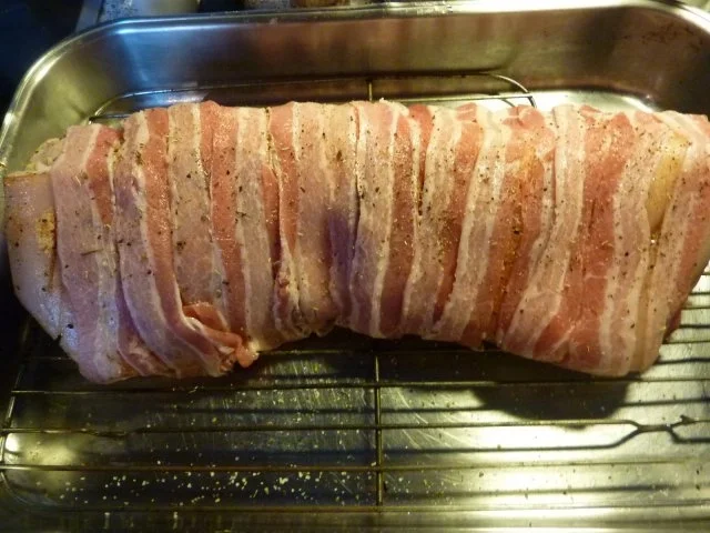 Fl:Schwein: Spanferkelrücken NT gegart - Rezept - Bild Nr. 8