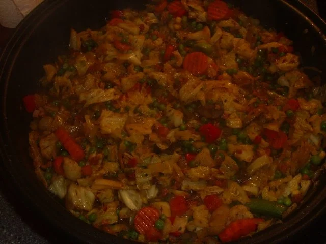 Bratnudeln mit Schinkenwürfeln und Wirsinggemüse - Rezept - Bild Nr. 4