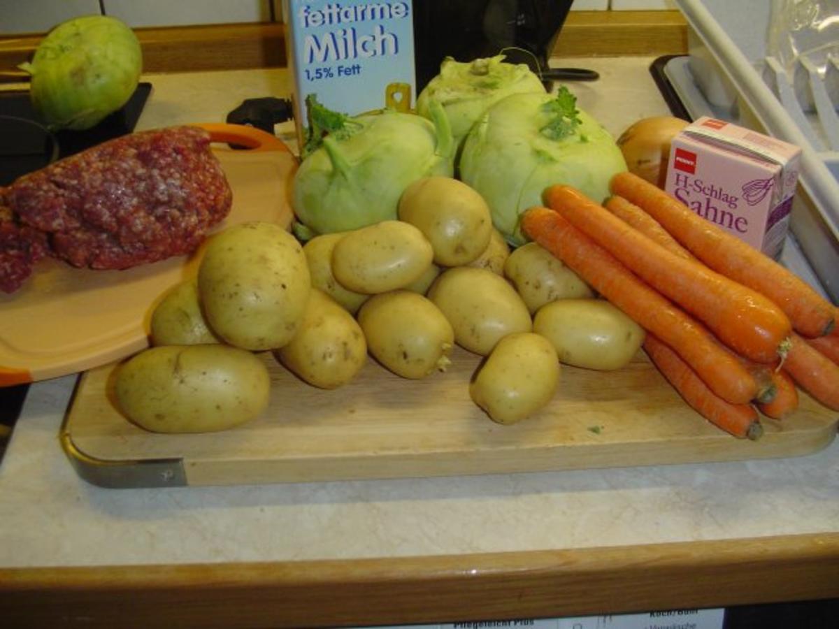 Gemüseeintopf  mit Fleischpflanzerl - Rezept - Bild Nr. 2