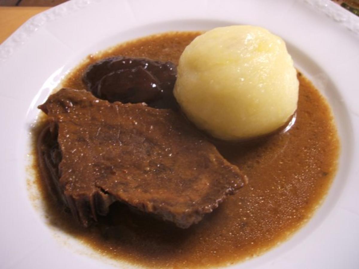 Bilder für Fleisch: Sauerbraten - nicht ganz klassisch - Rezept