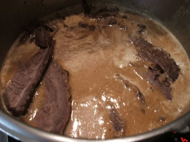 Rezept: Fleisch: Sauerbraten - nicht ganz klassisch Bild Nr. 10 Fleisch: Sauerbraten - nicht ganz klassisch - Rezept - Bild Nr. 10