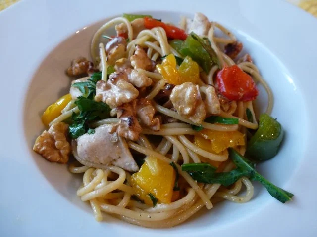 Rezept: Herbstliches Nudelgericht Herbstliches Nudelgericht - Rezept