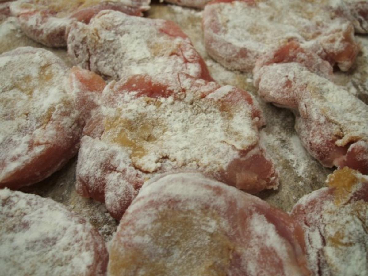 Fleisch: Zarte  Schweinelende in Aprikosen-Senf-Soße - Rezept - Bild Nr. 5