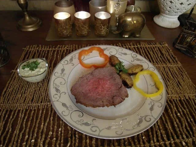 Roastbeef an Remouladensoße und Bratkartoffel - Rezept