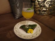 Mango-Mousse an Mohnsoße - Rezept