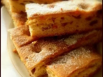 Stollen-Kuchen von Blech - Rezept