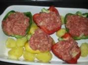gefüllte Paprika mit Feta - Rezept