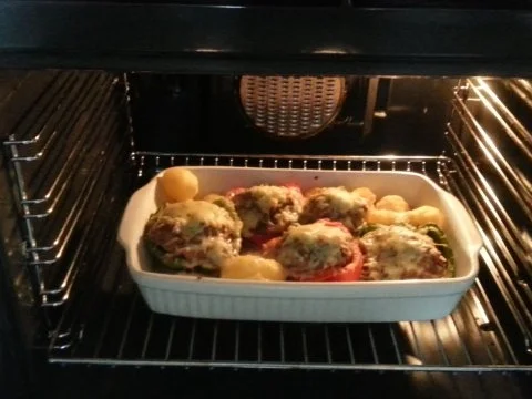 Rezept: gefüllte Paprika mit Feta Bild Nr. 2 gefüllte Paprika mit Feta - Rezept - Bild Nr. 2