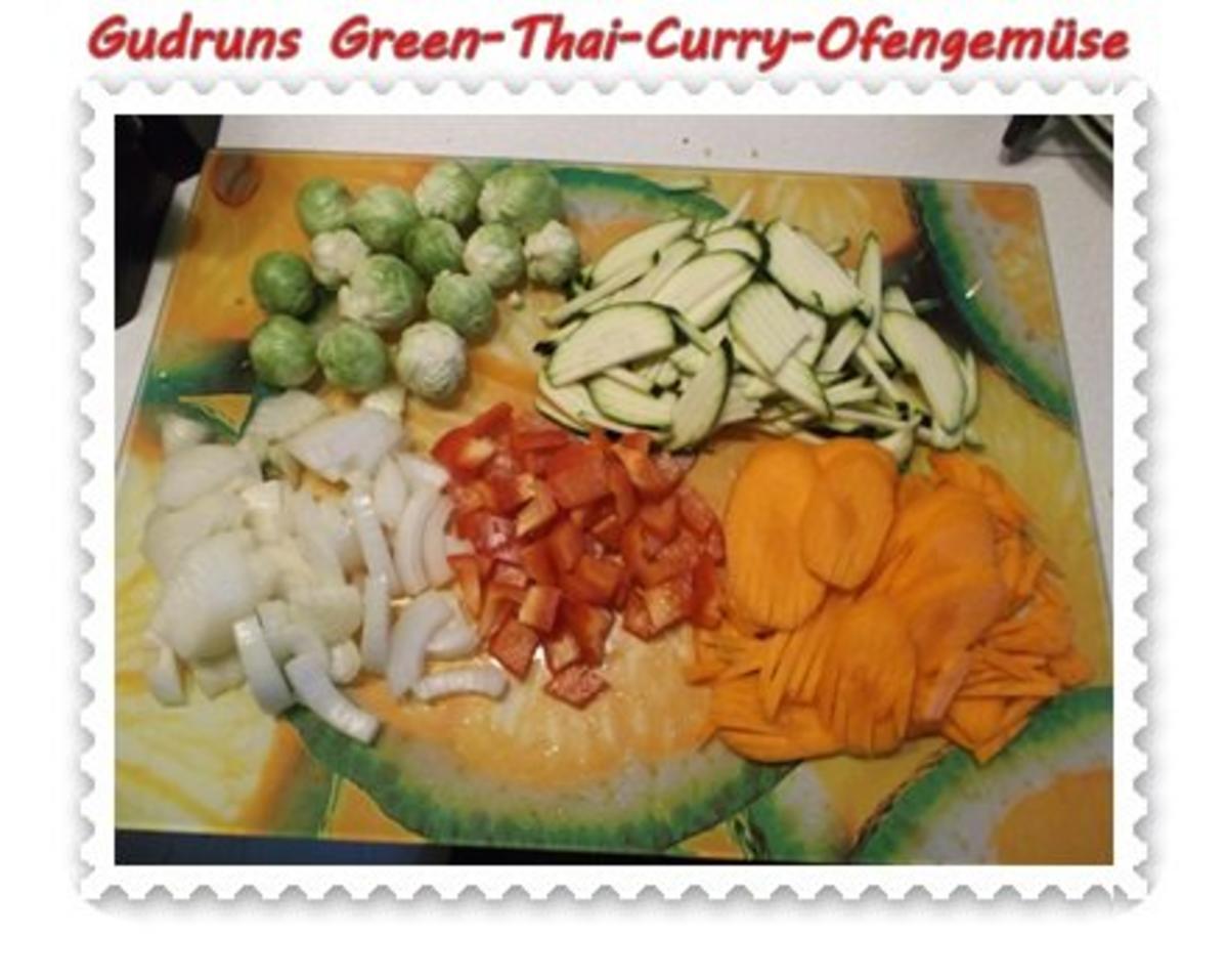 Vegetarisch: Green-Thai-Curry-Ofengemüse - Rezept - Bild Nr. 3