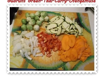Vegetarisch: Green-Thai-Curry-Ofengemüse - Rezept - Bild Nr. 3