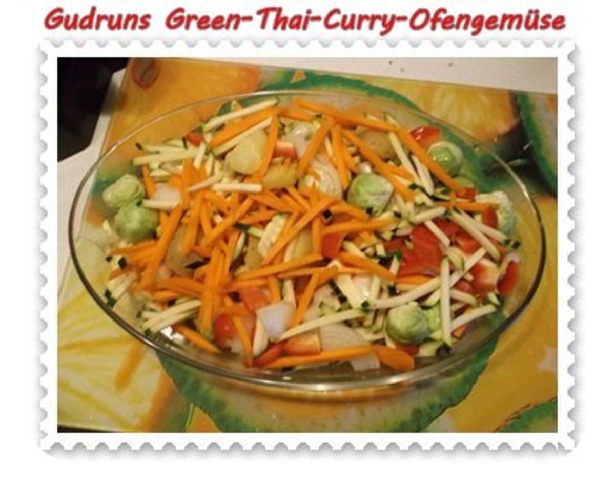 Vegetarisch: Green-Thai-Curry-Ofengemüse - Rezept - Bild Nr. 4