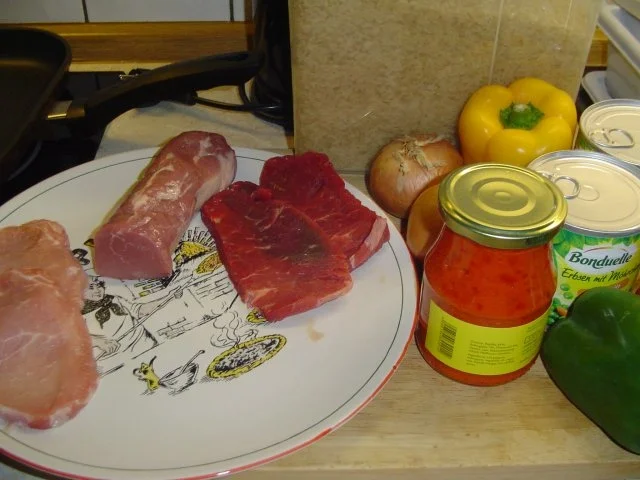 Rezept: Raznjici mit Djuvec Reis Bild Nr. 2 Raznjici mit Djuvec Reis - Rezept - Bild Nr. 2