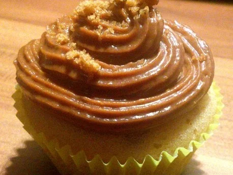 Rezept: Spekulatius Mini Cupcakes mit Nutella Creme Spekulatius Mini Cupcakes mit Nutella Creme - Rezept